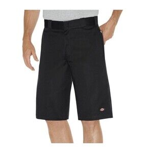 Dickies Relaxed Fit Multi-Use Pocket Work Shorts Black Size 33 New With Tags